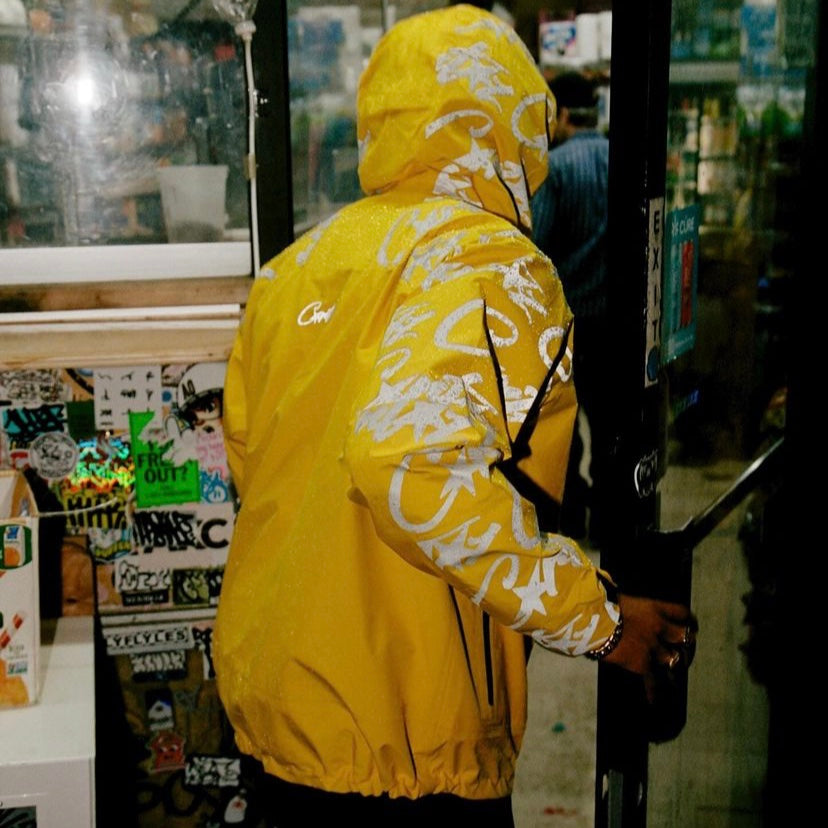 elitework shell jacke-yellow