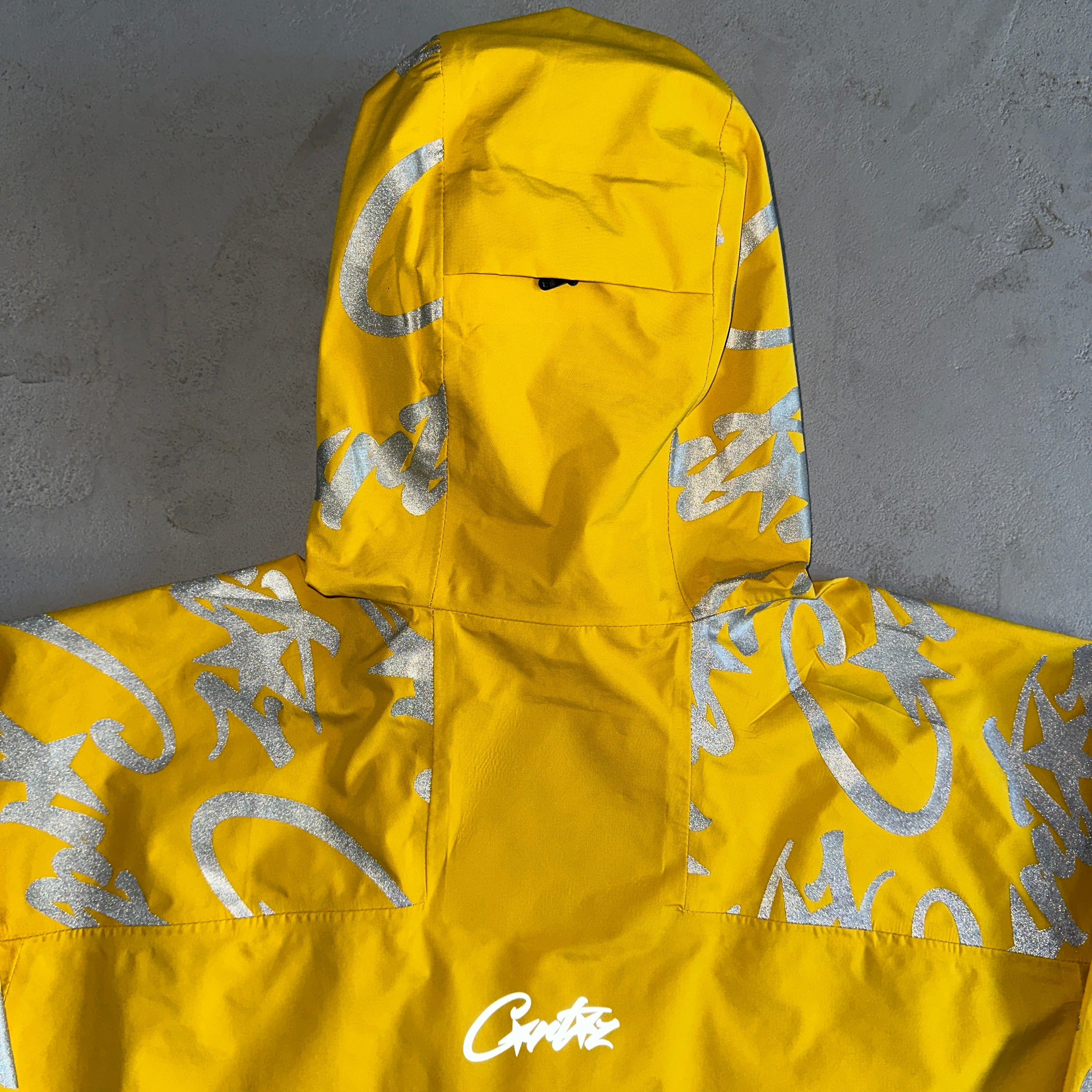 elitework shell jacke-yellow