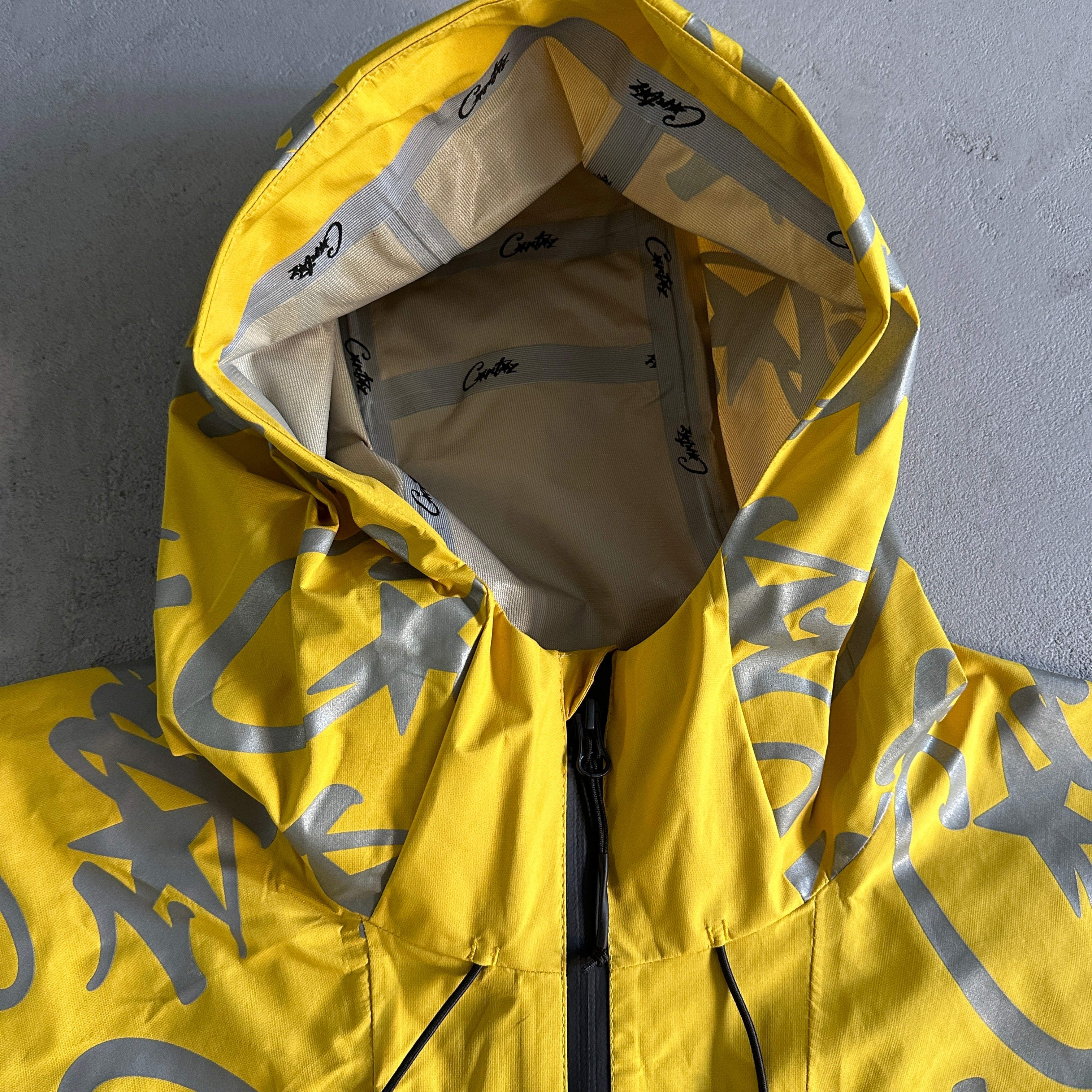 elitework shell jacke-yellow