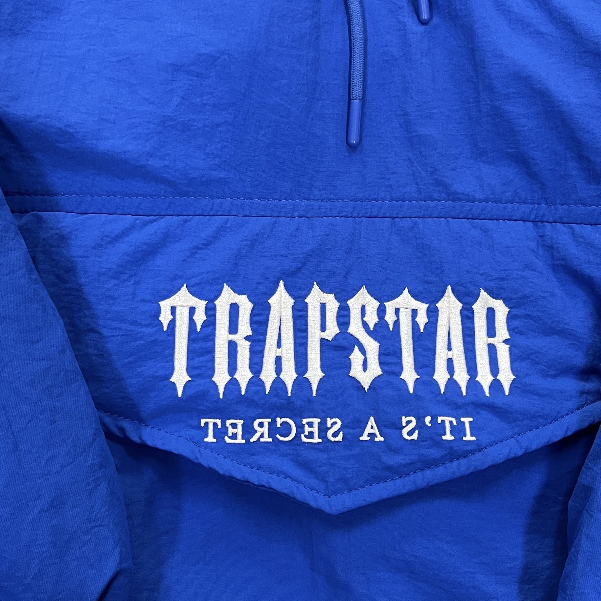 14 Zip Pullover Jacket - Blue