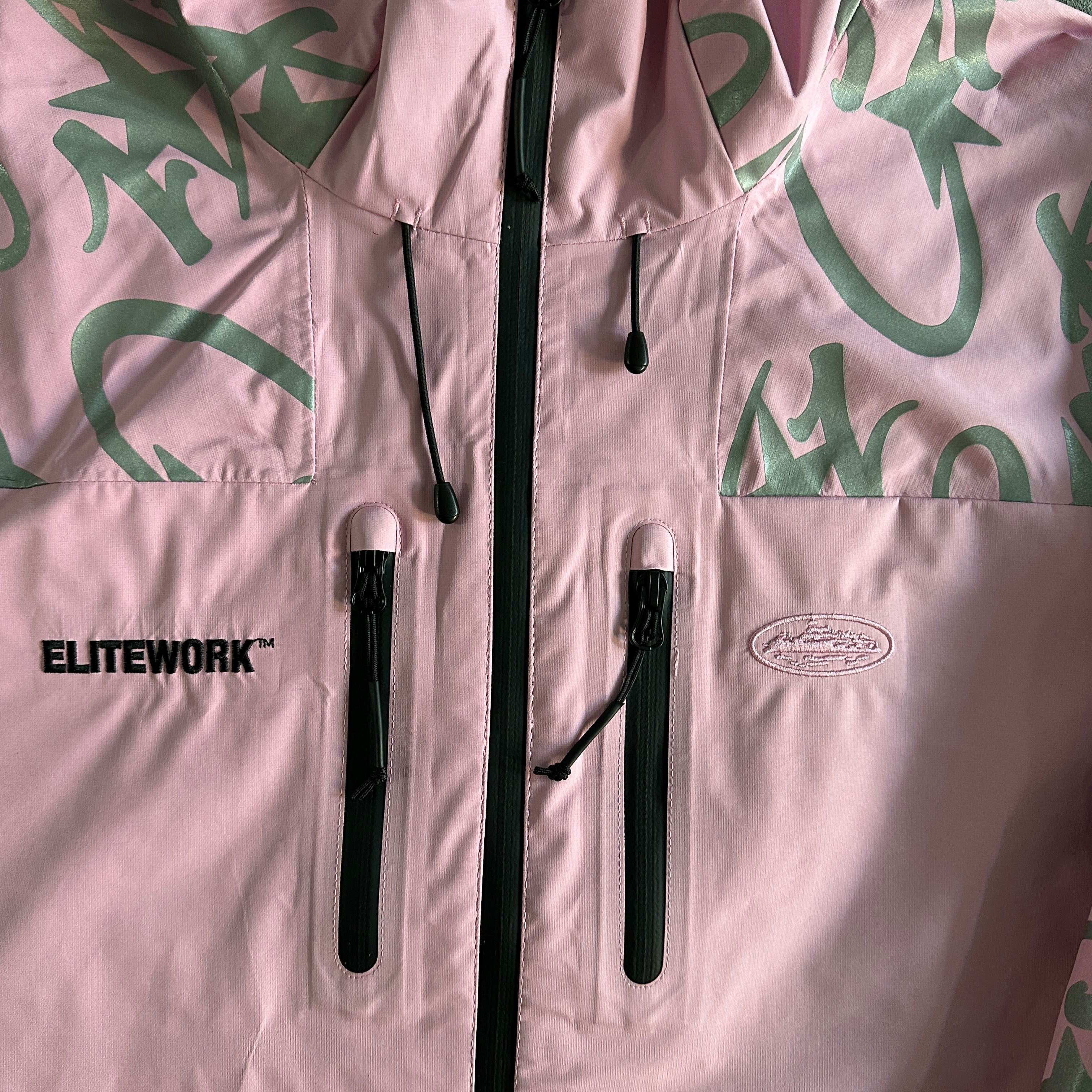 elitework shell jacke-pink