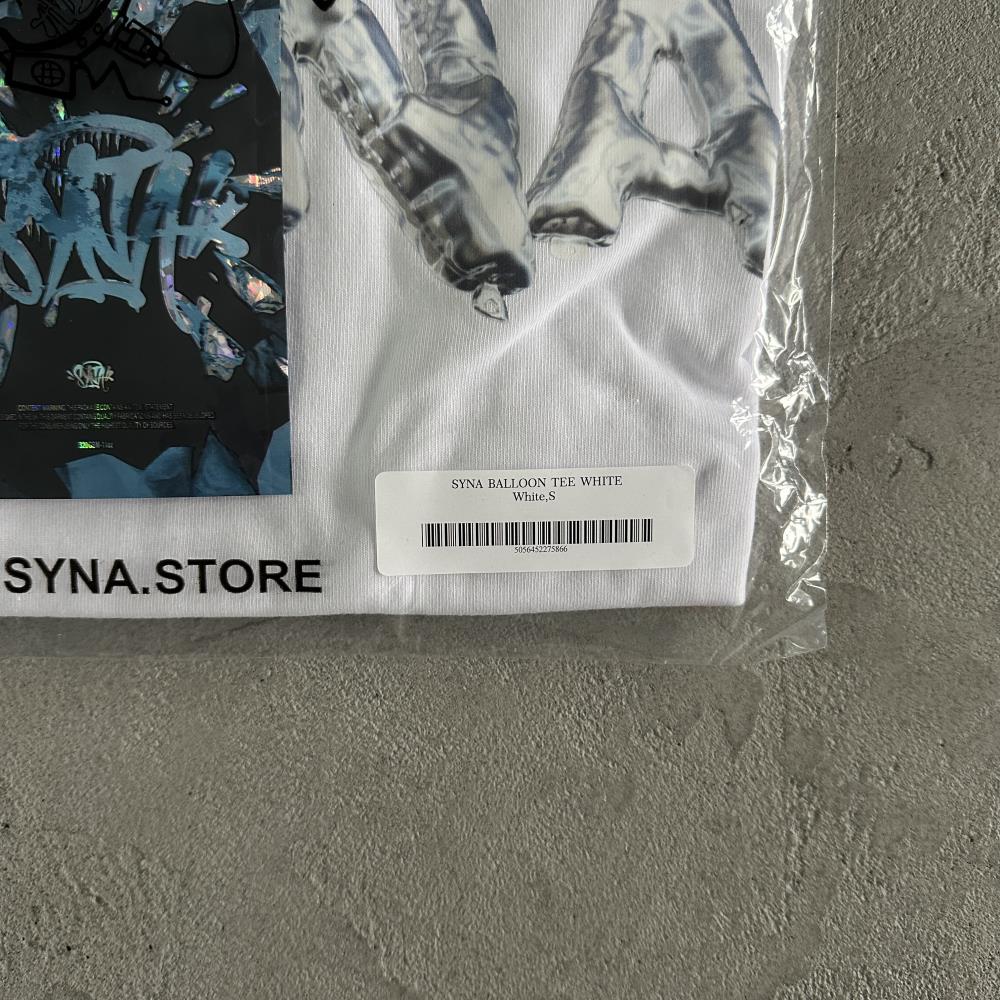 sy balloon tee white