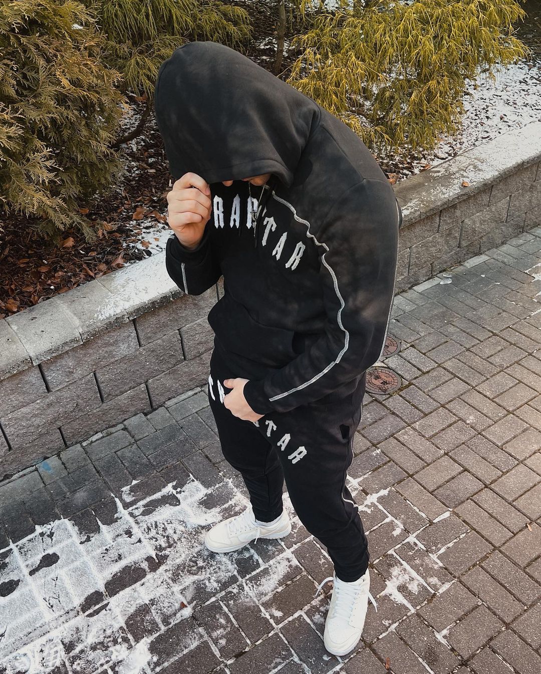 SPLIT ARCH HOODIE TRACKSUIT