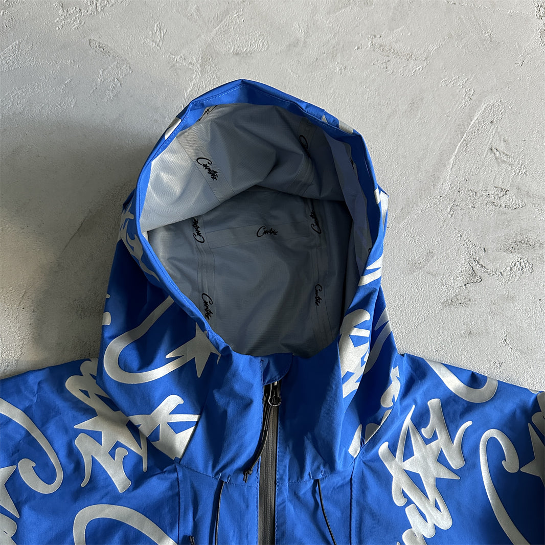 elitework shell jacke-blue