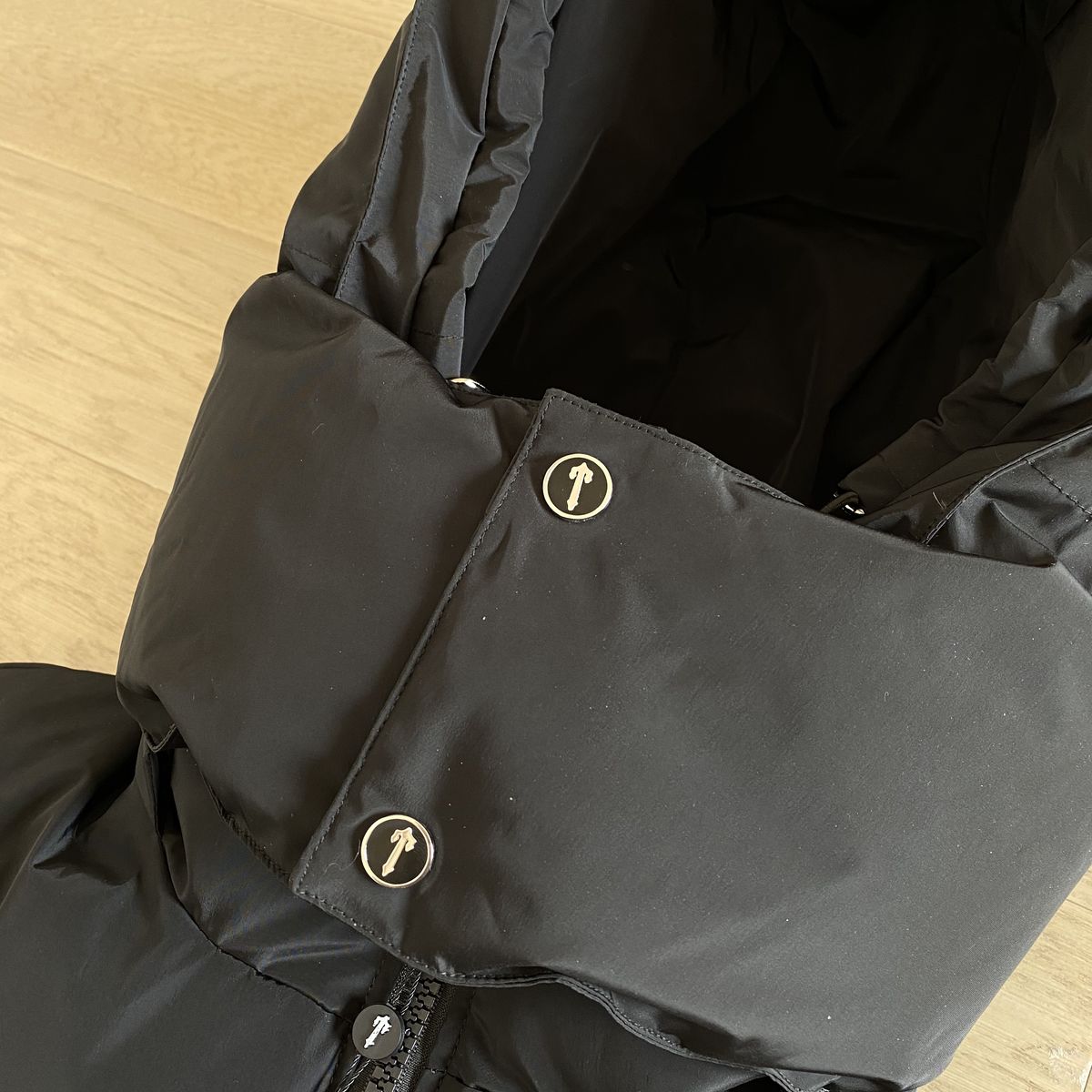 Black Irongate Jacket Detachable Hood