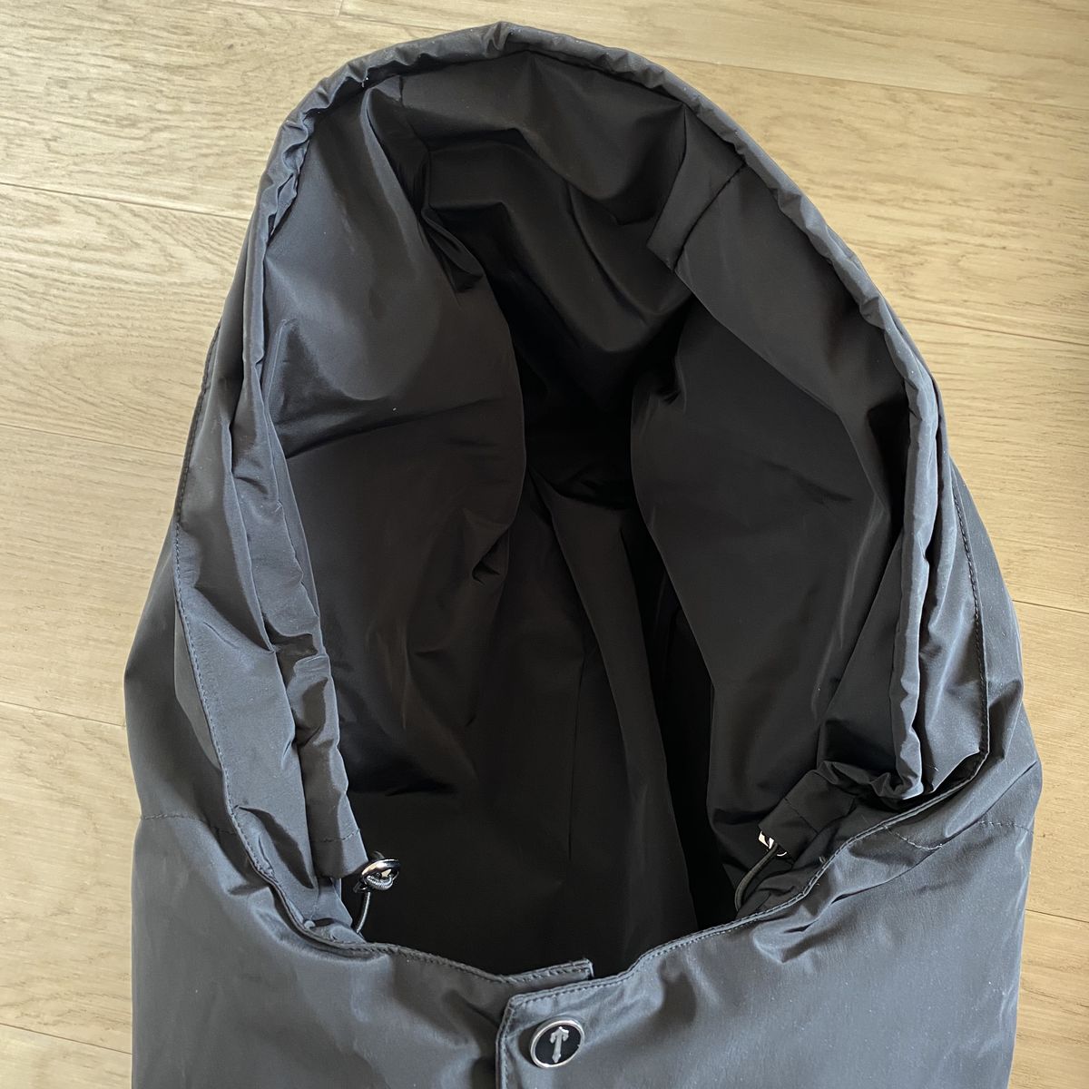 Black Irongate Jacket Detachable Hood