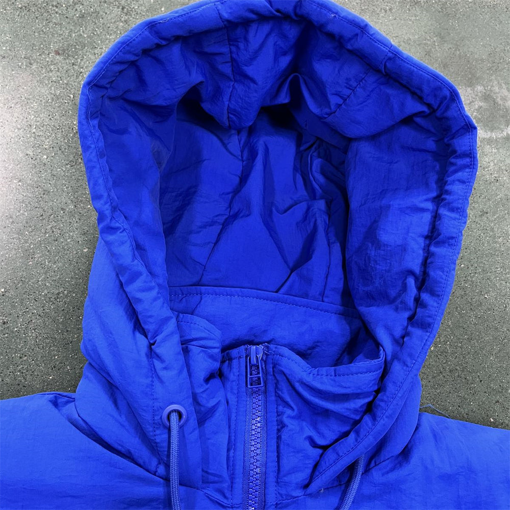 1/4 Zip Pullover Jacket - Blue