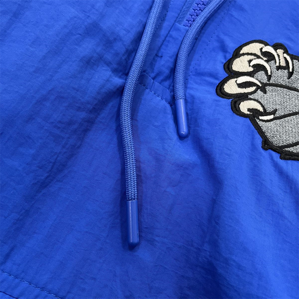 1/4 Zip Pullover Jacket - Blue