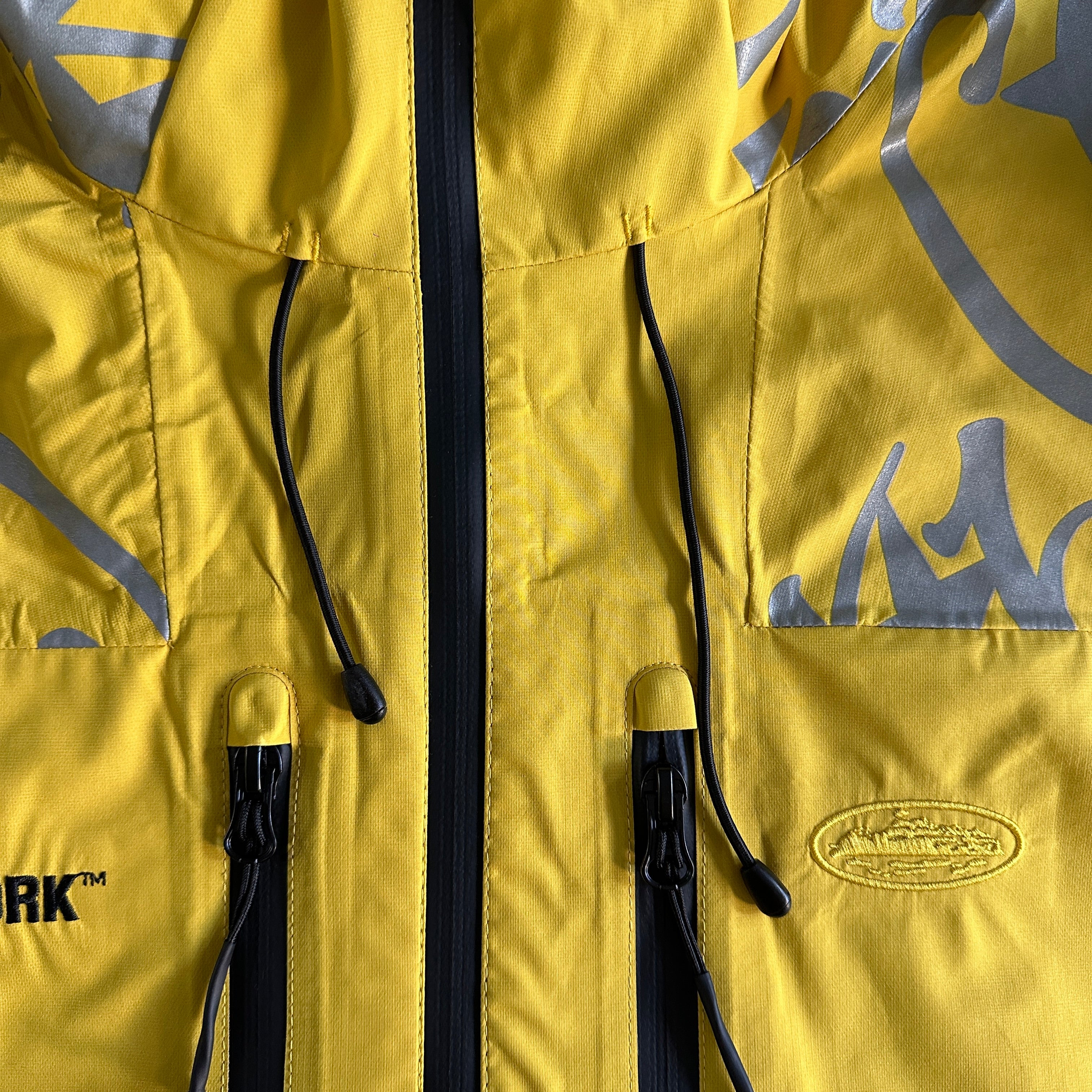 elitework shell jacke-yellow