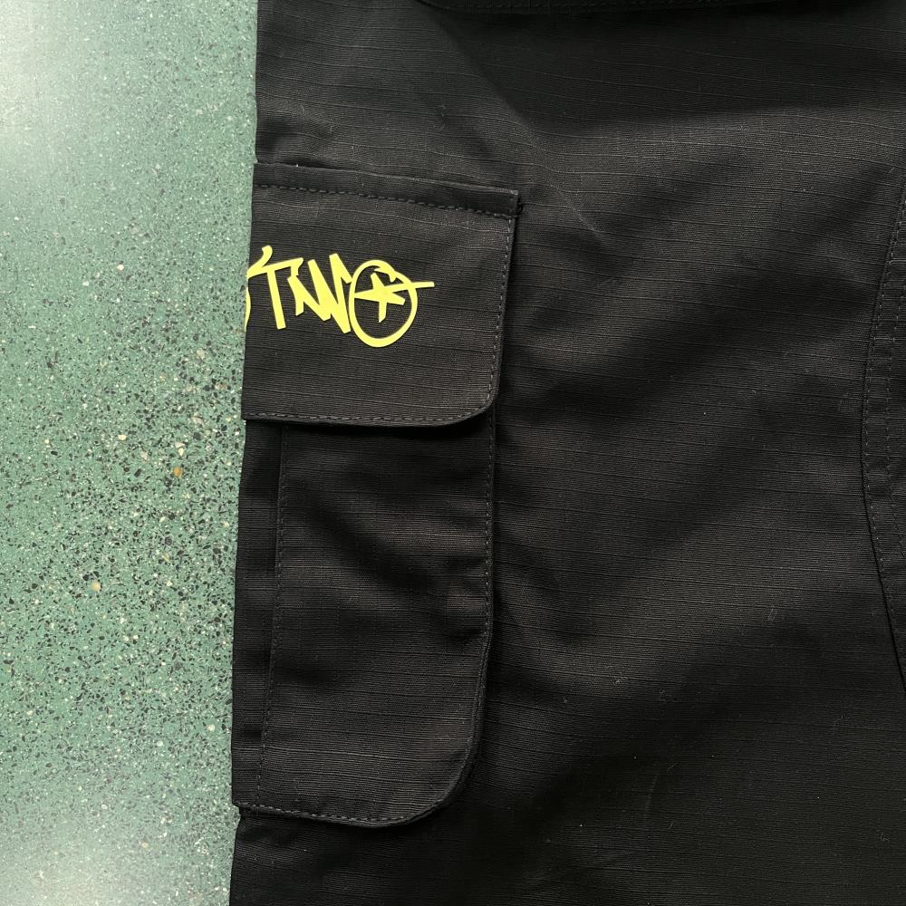 Black Graff Cargos (Yellow Logo)Minus Two