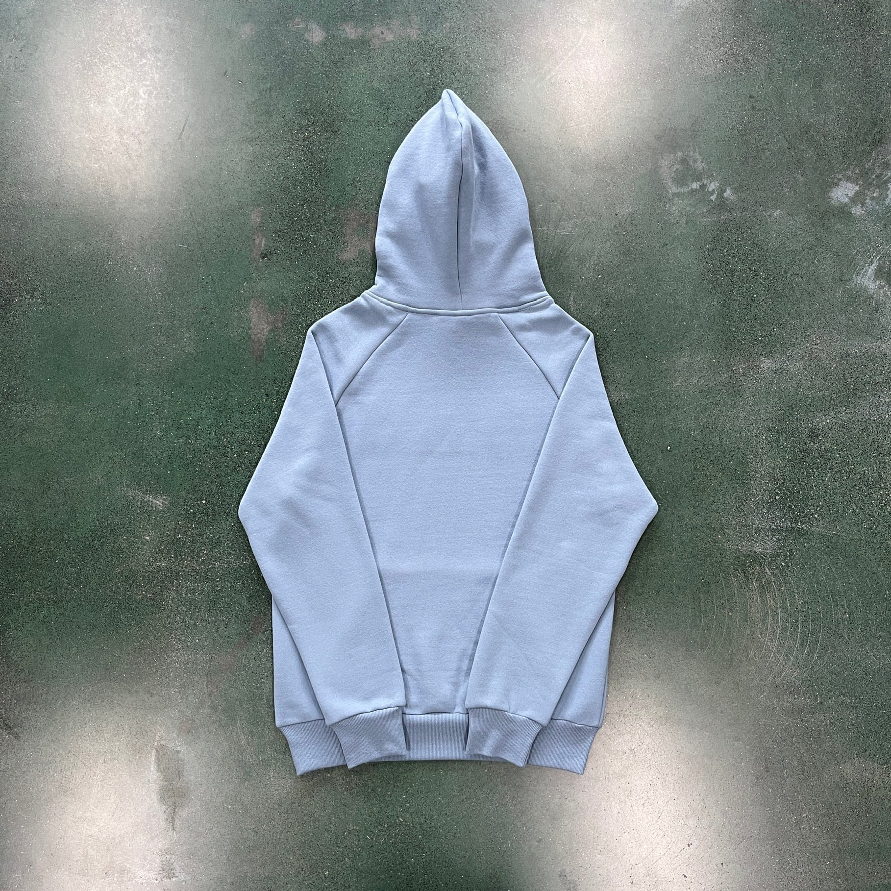 CHENILLE DECODED HOODED TRACKSUIT - CITADEL/WHITE