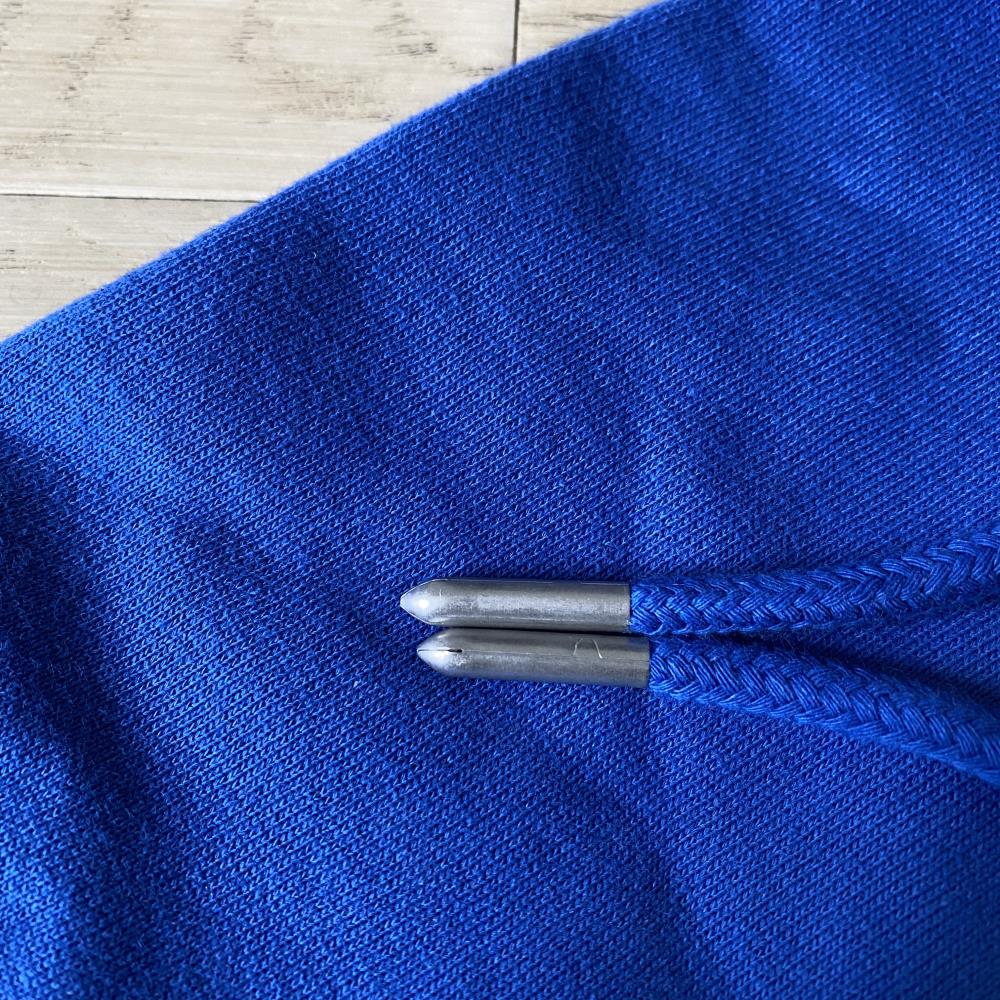 CHENILLE DECODED HOODED TRACKSUIT - DAZZLING BLUE/WHITE