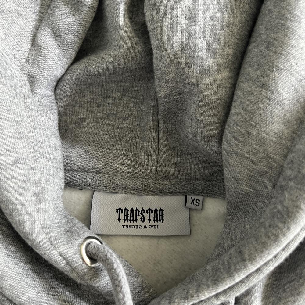 IRONGATE CHENILLE AECH HOODIE TRACKSUIT-GREY/BLUE/WHITE