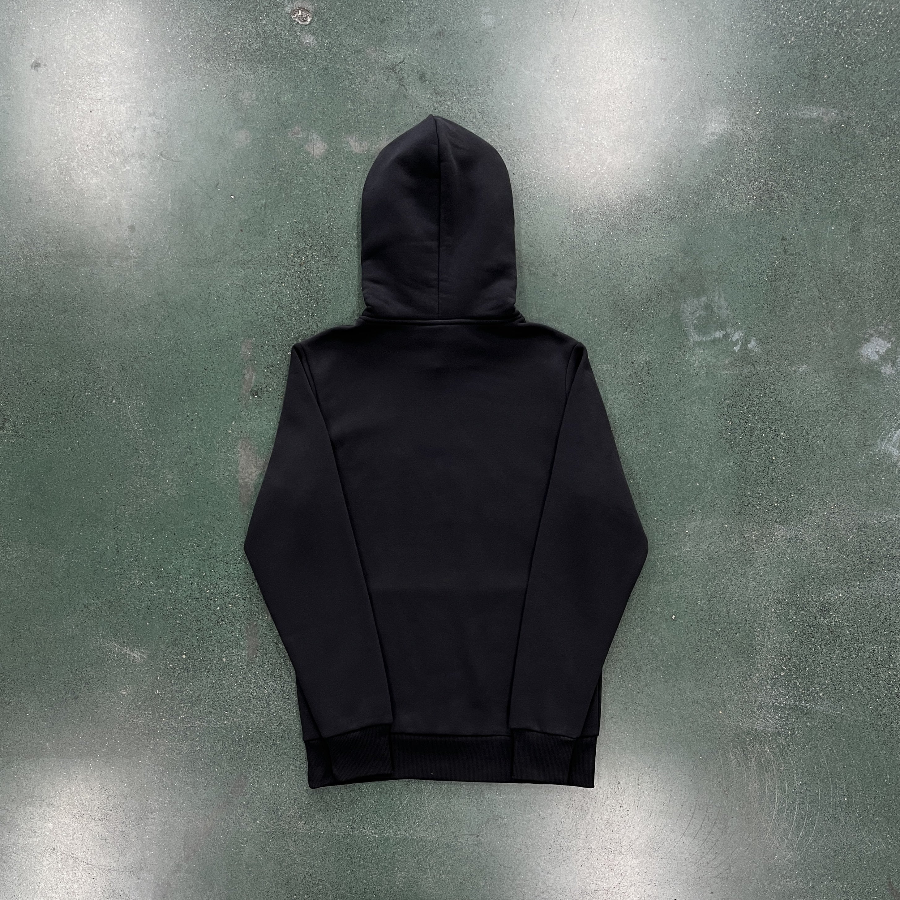 SHOOTERS HOODED TRACKSUIT - BLACKLIME