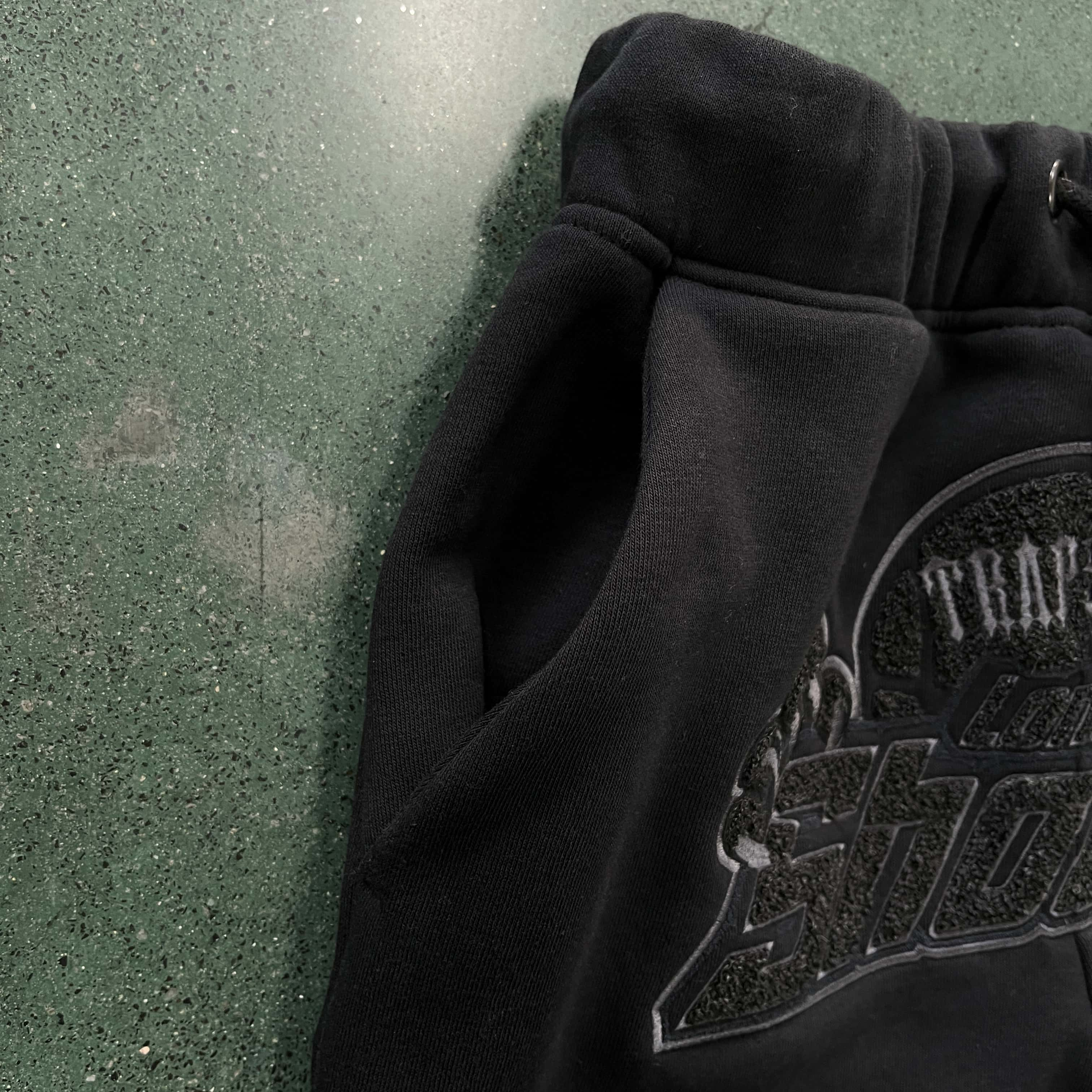 SHOOTERS HOODIE TRACKSUIT BLACKOUT EDITION-BLACK/BLACK