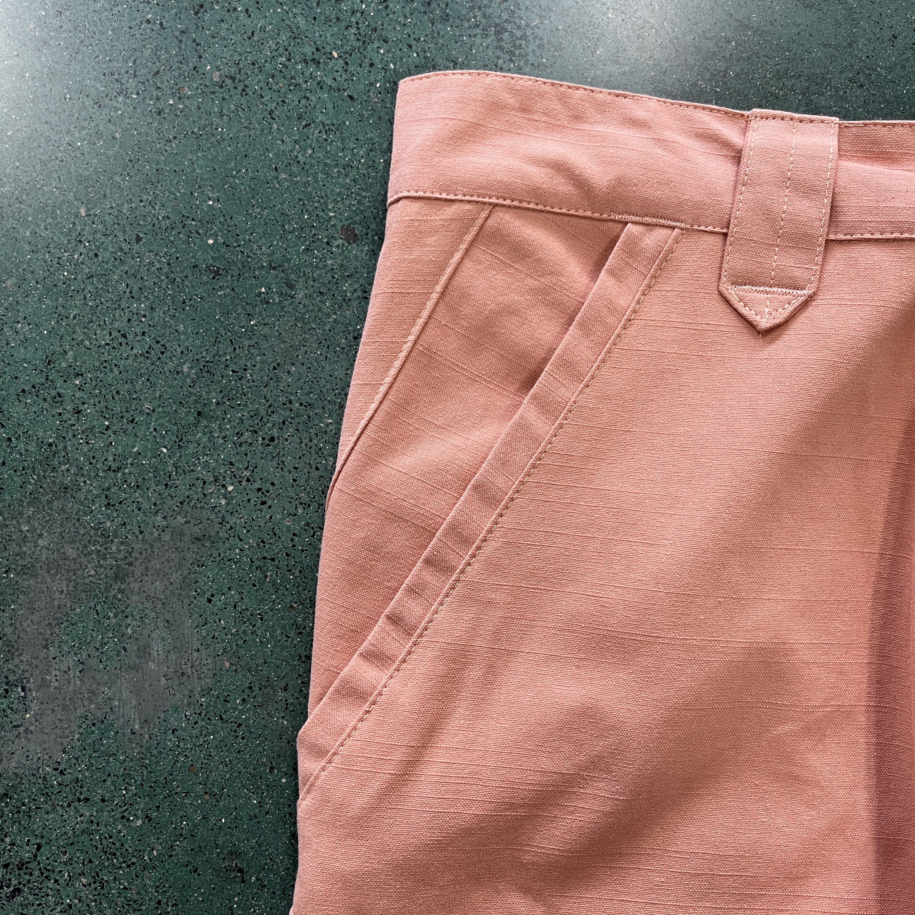 Slant pocket Pink Bottoms