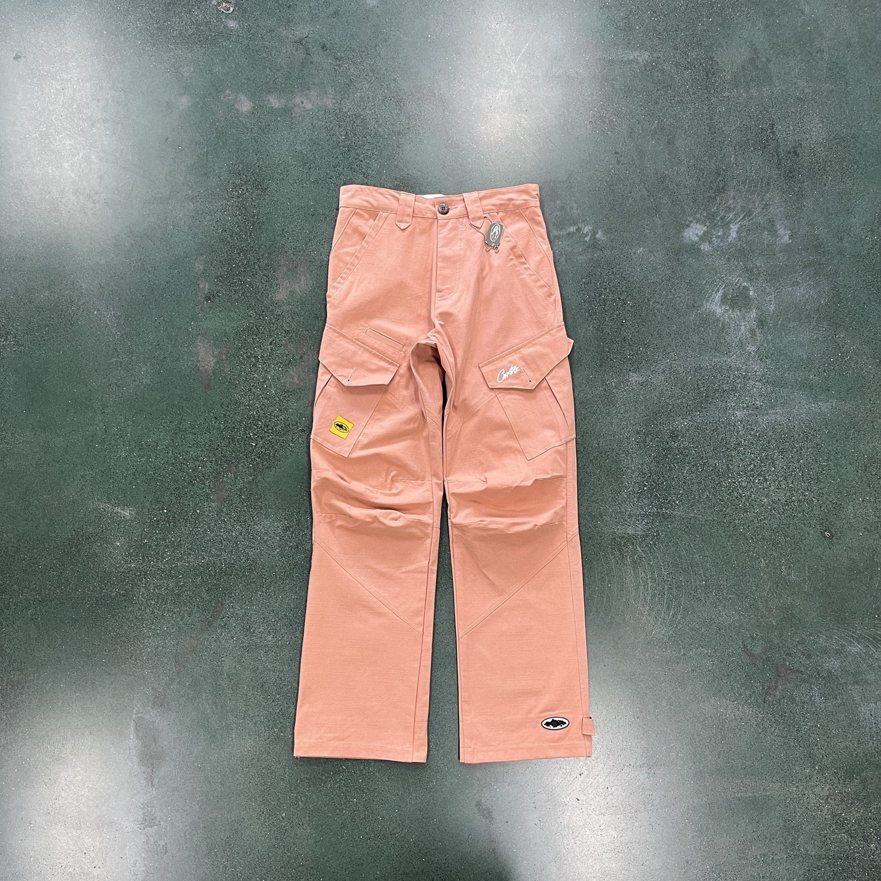 Slant pocket Pink Bottoms