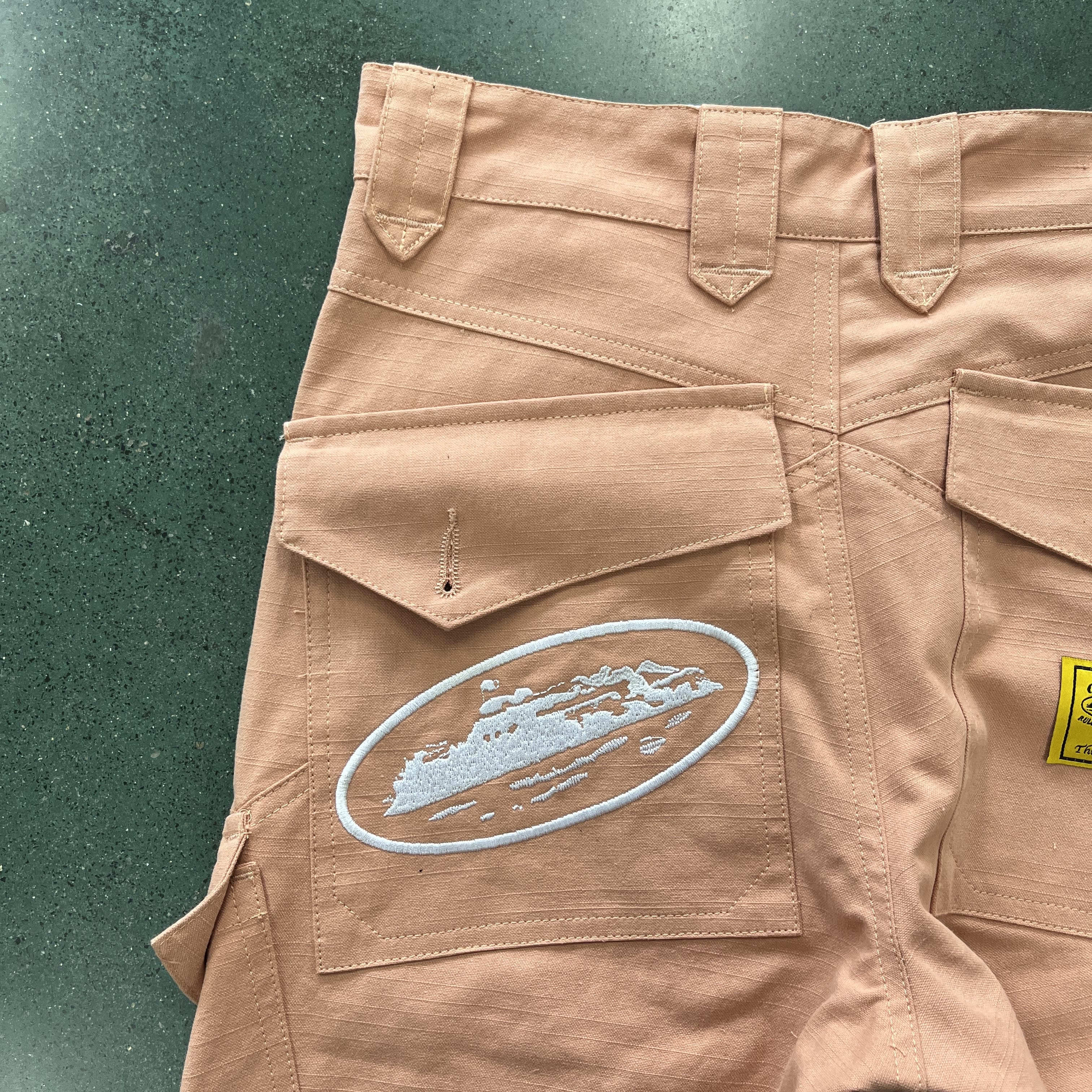 Slant pocket Pink Bottoms