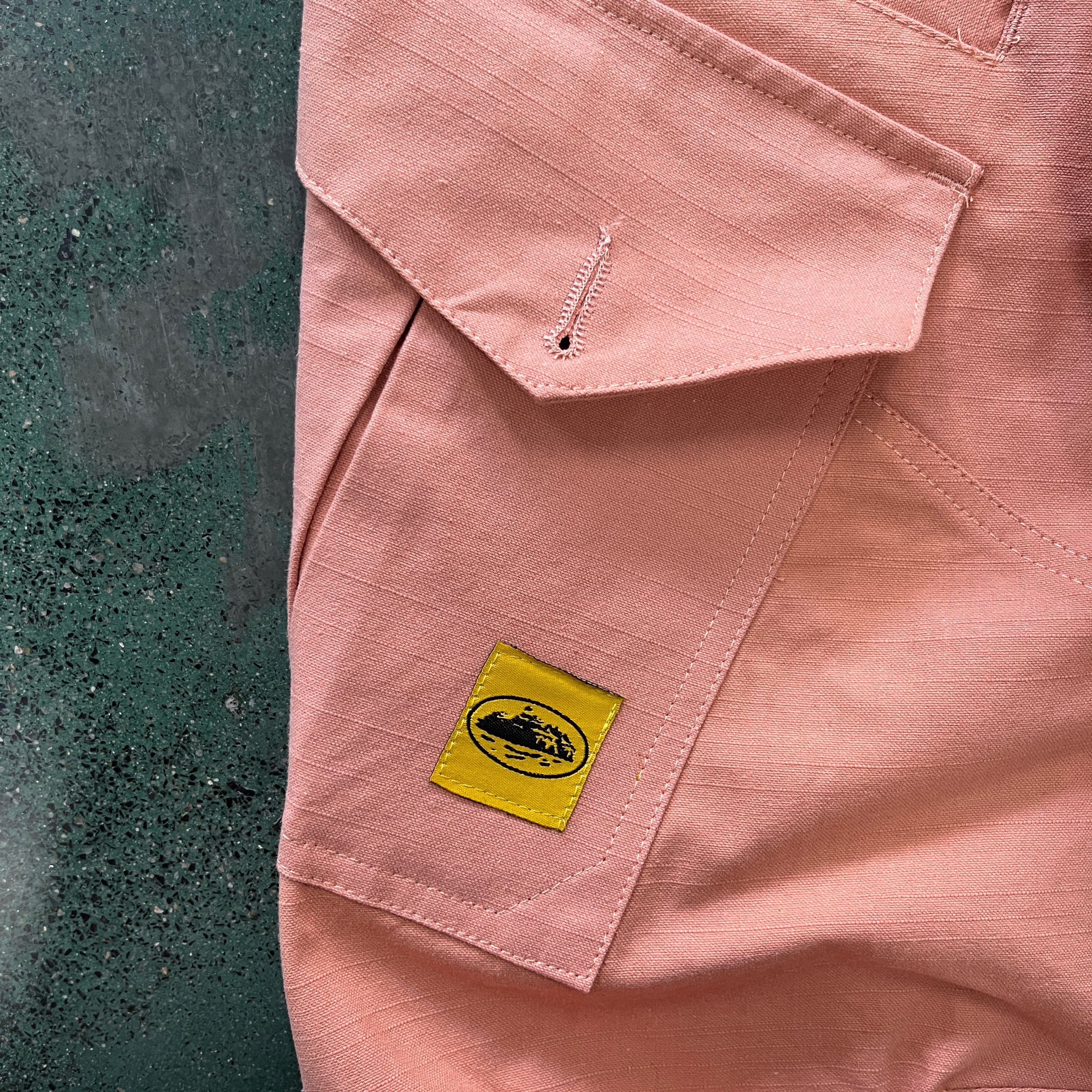 Slant pocket Pink Bottoms