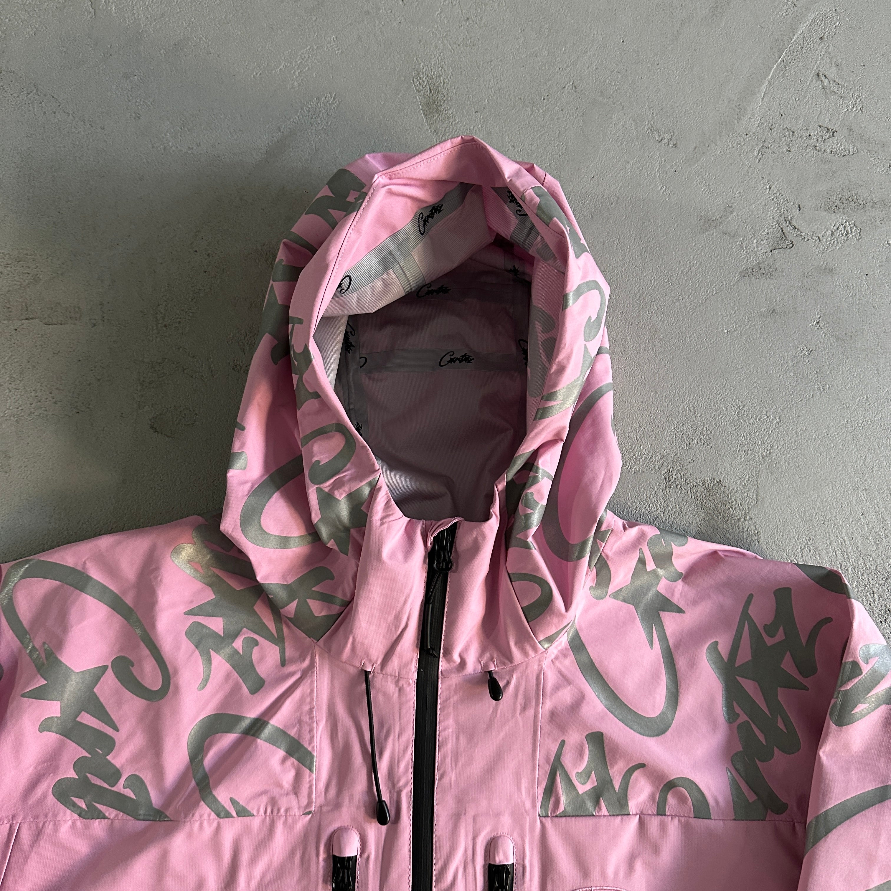 elitework shell jacke-pink