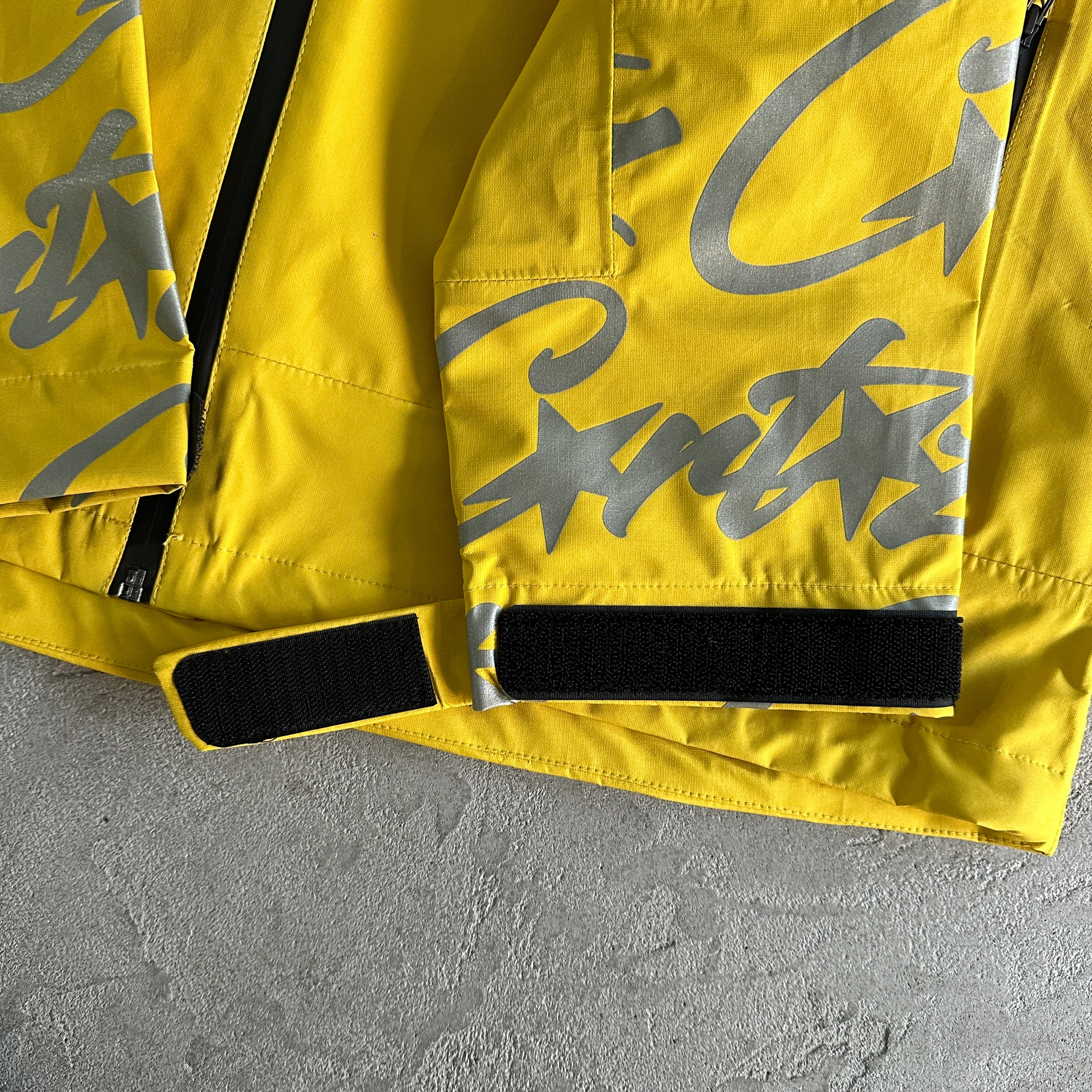 elitework shell jacke-yellow