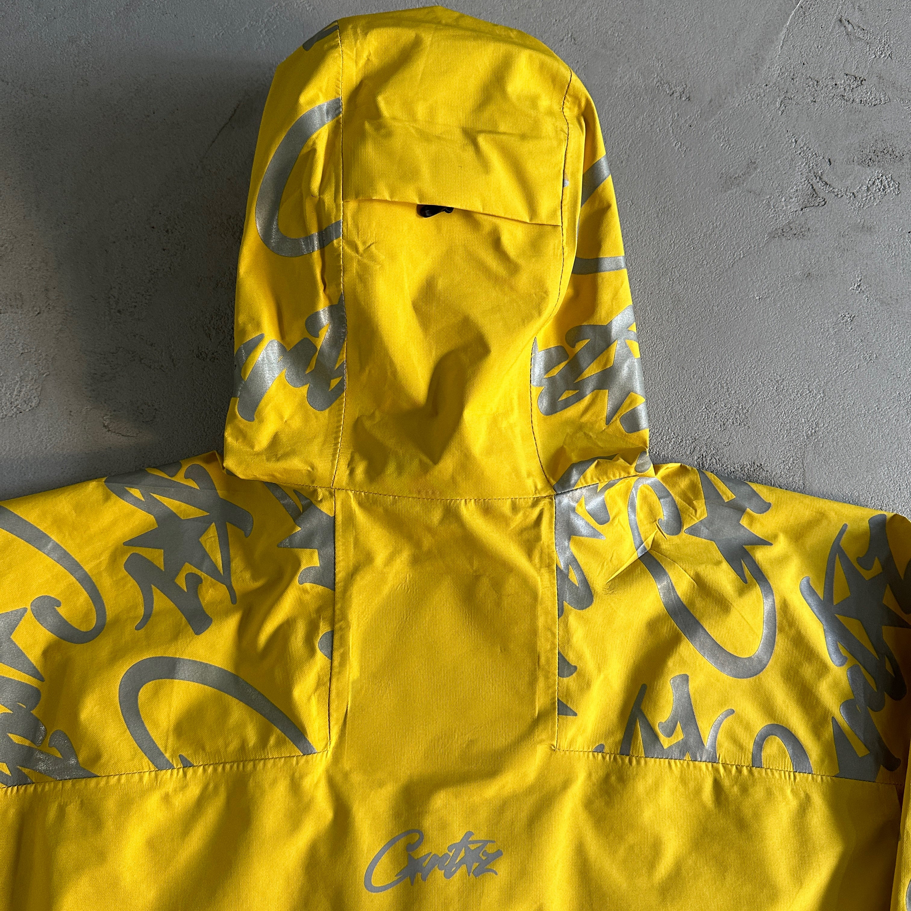 elitework shell jacke-yellow