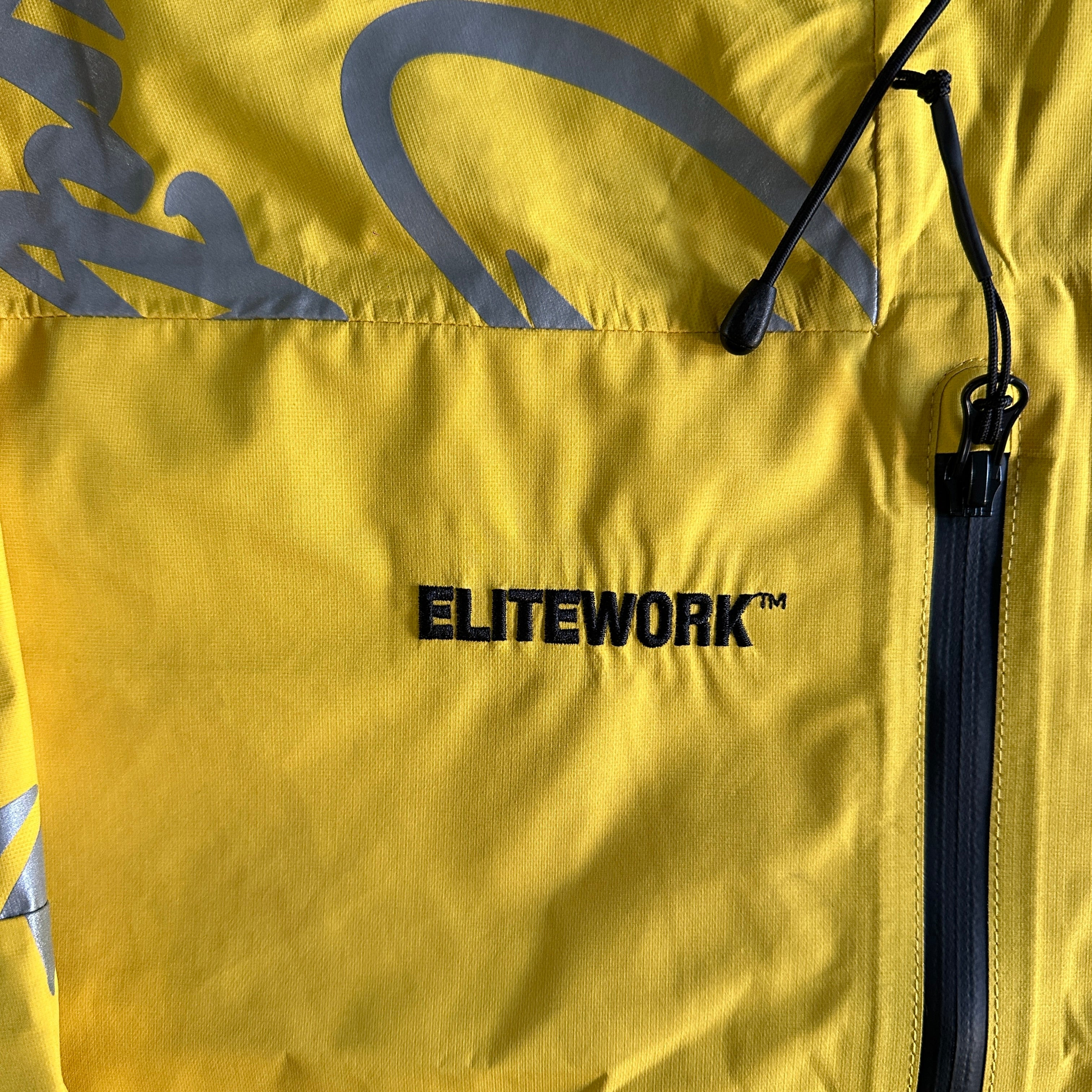 elitework shell jacke-yellow