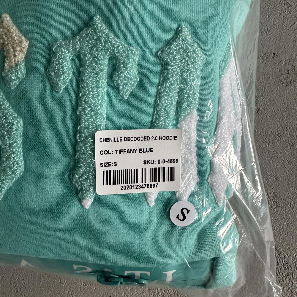 chenille decdoded 2.0 hoodie-tiffany blue