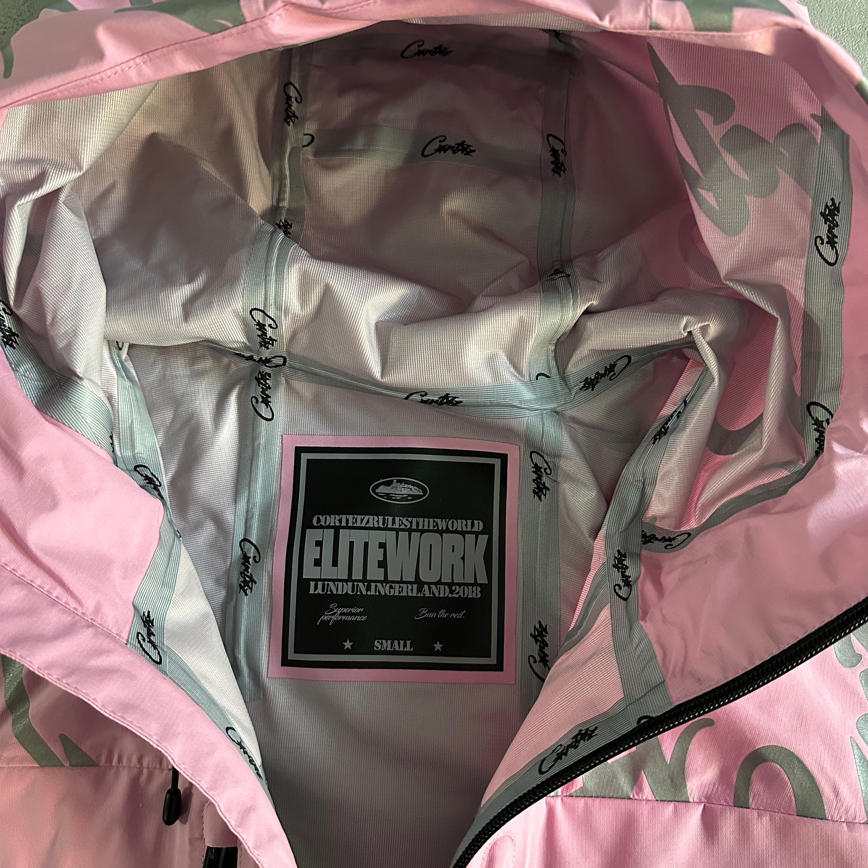 elitework shell jacke-pink