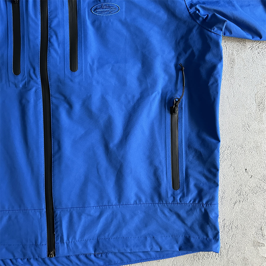 elitework shell jacke-blue