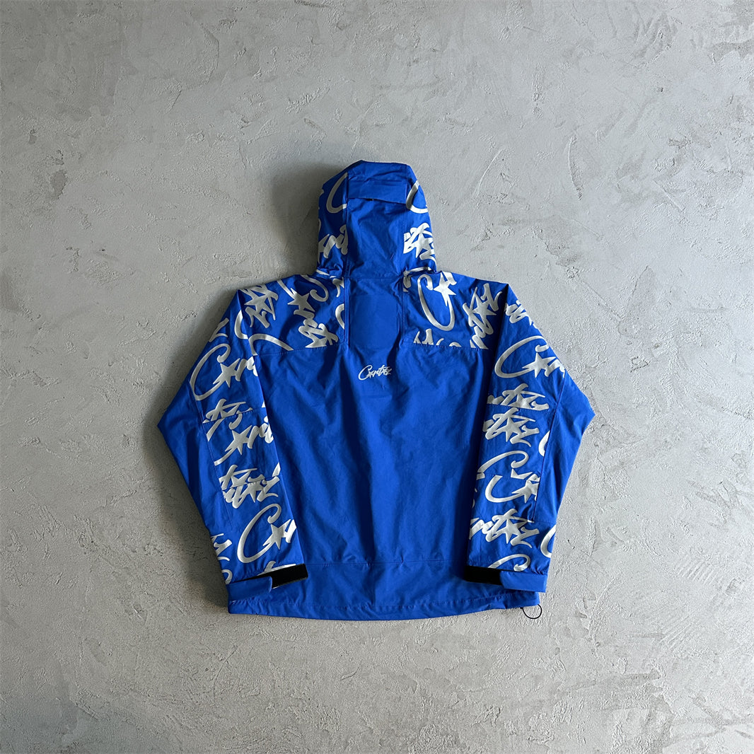 elitework shell jacke-blue