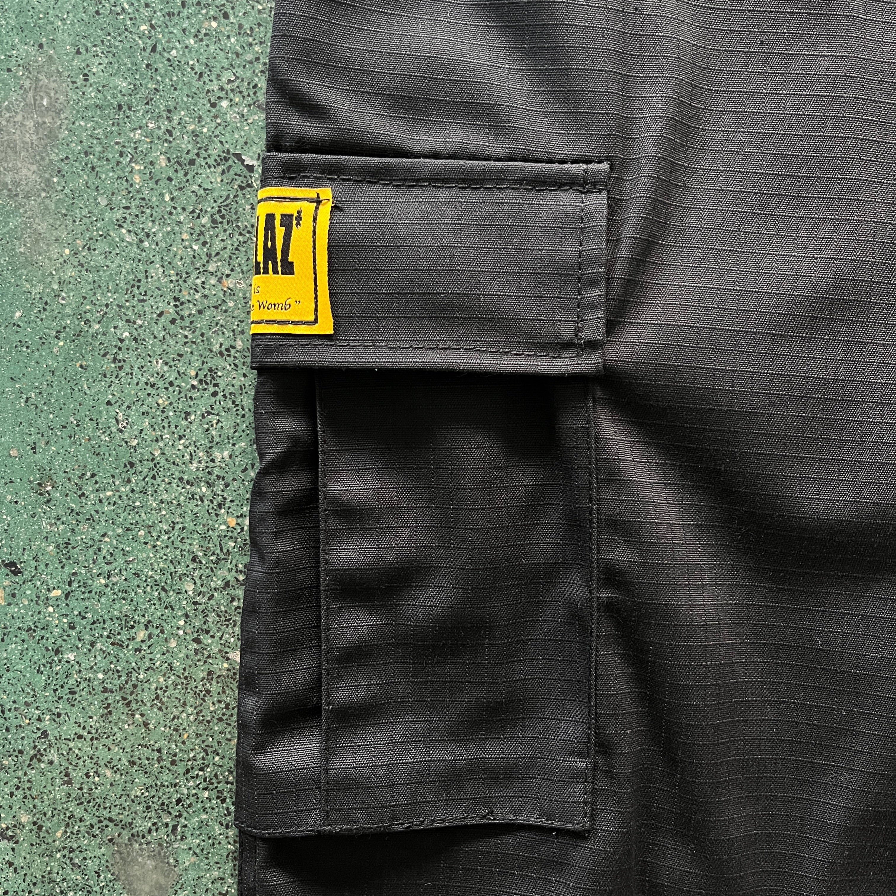 OG Triple Black Cargo Shorts