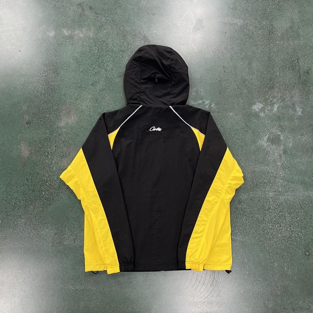 Yellow and black jacket