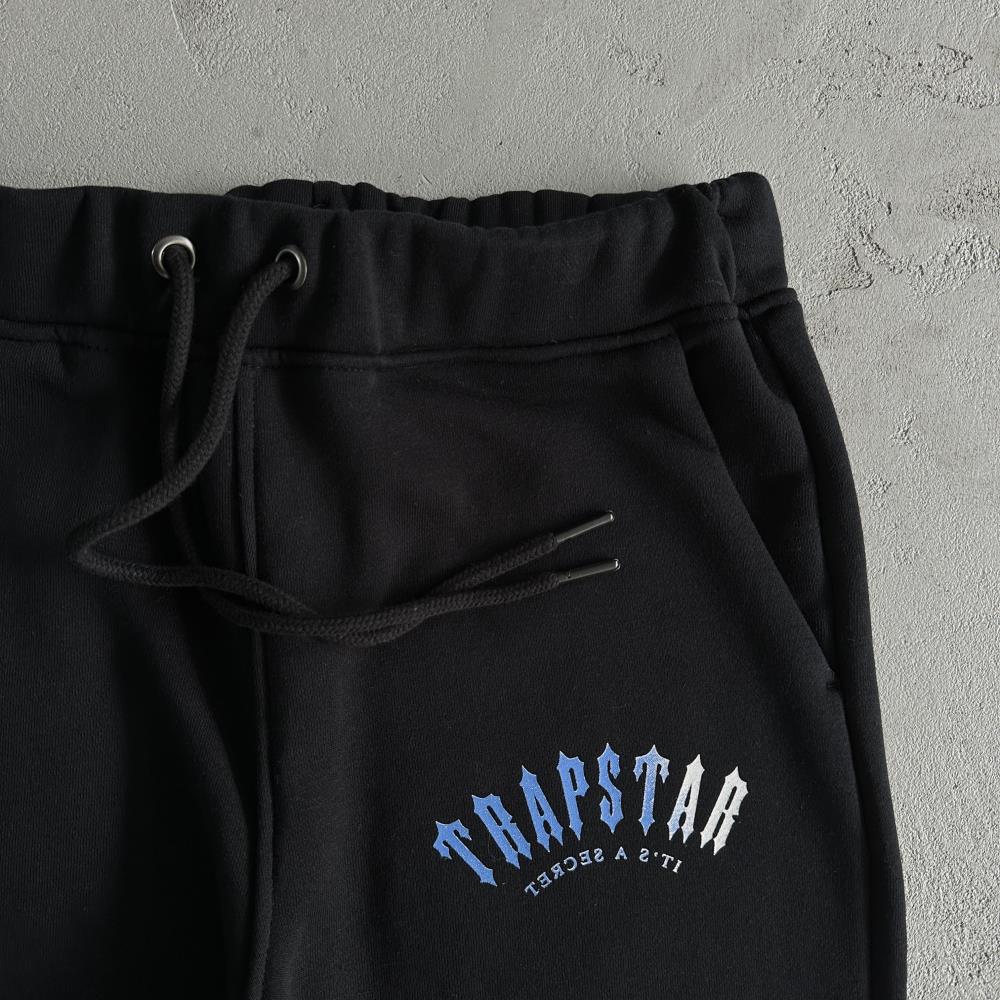 arch fade tracksuit-black