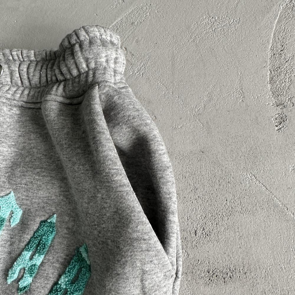 irongate chenille arch hoodie tracksuit Greysea blue