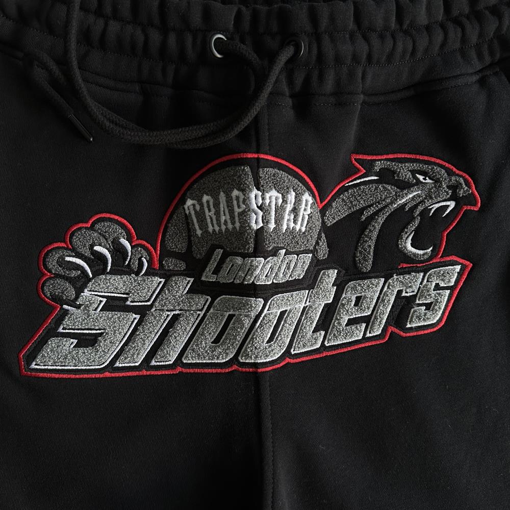 shooters short set-black