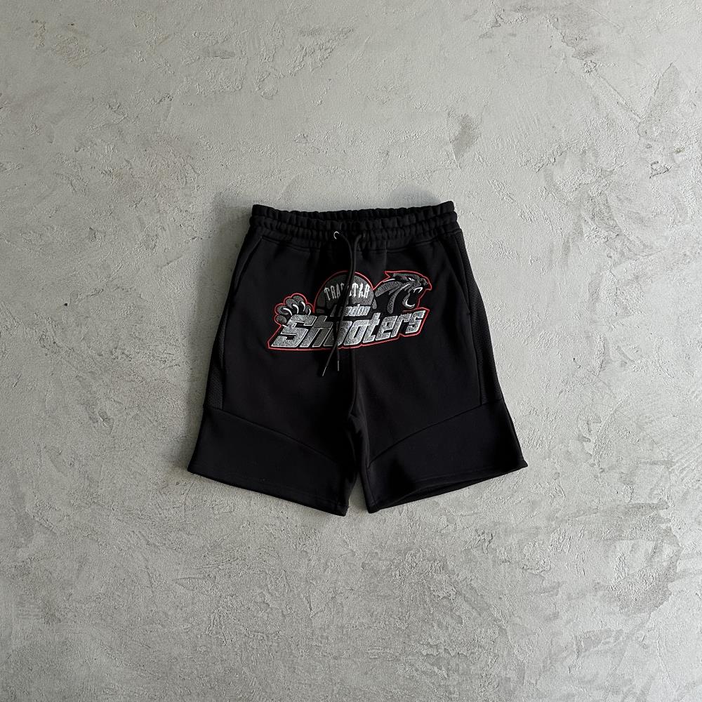 shooters short set-black