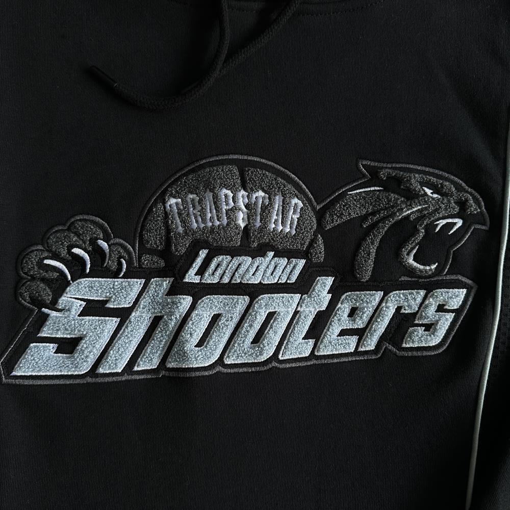 shooters technical hoodie tracksuit-black/blue